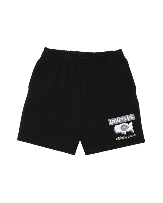 Shooting Stars Sweat Shorts (Black)