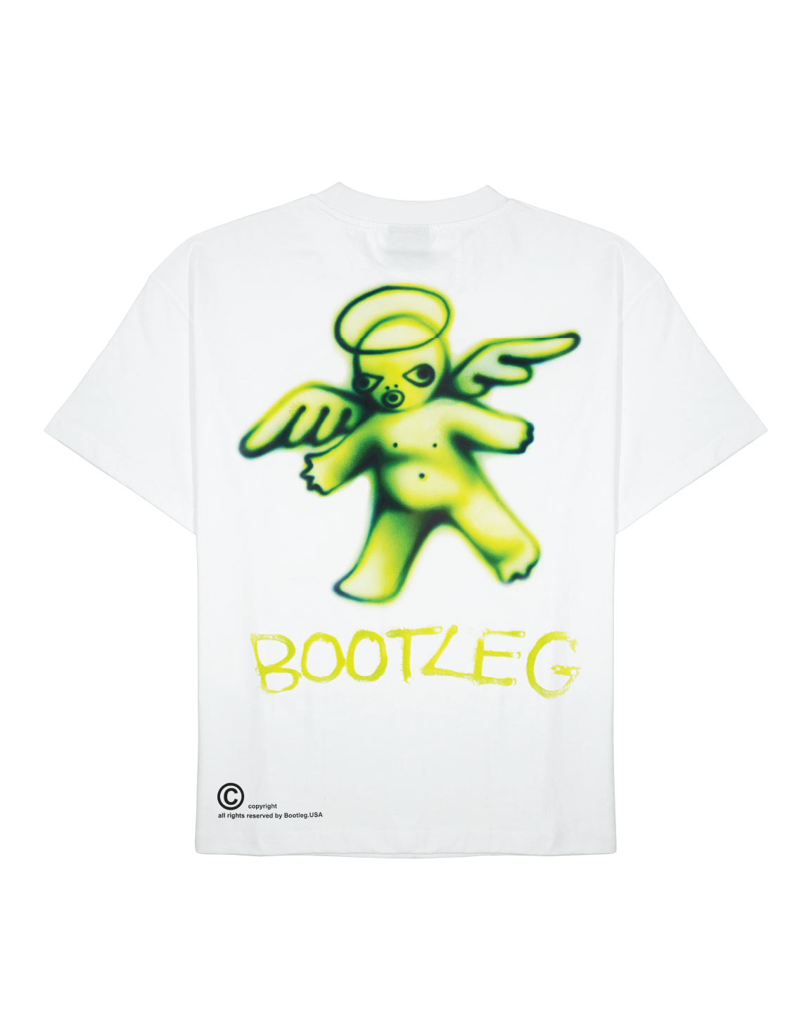 God's Ugliest Angel T-Shirt (White)